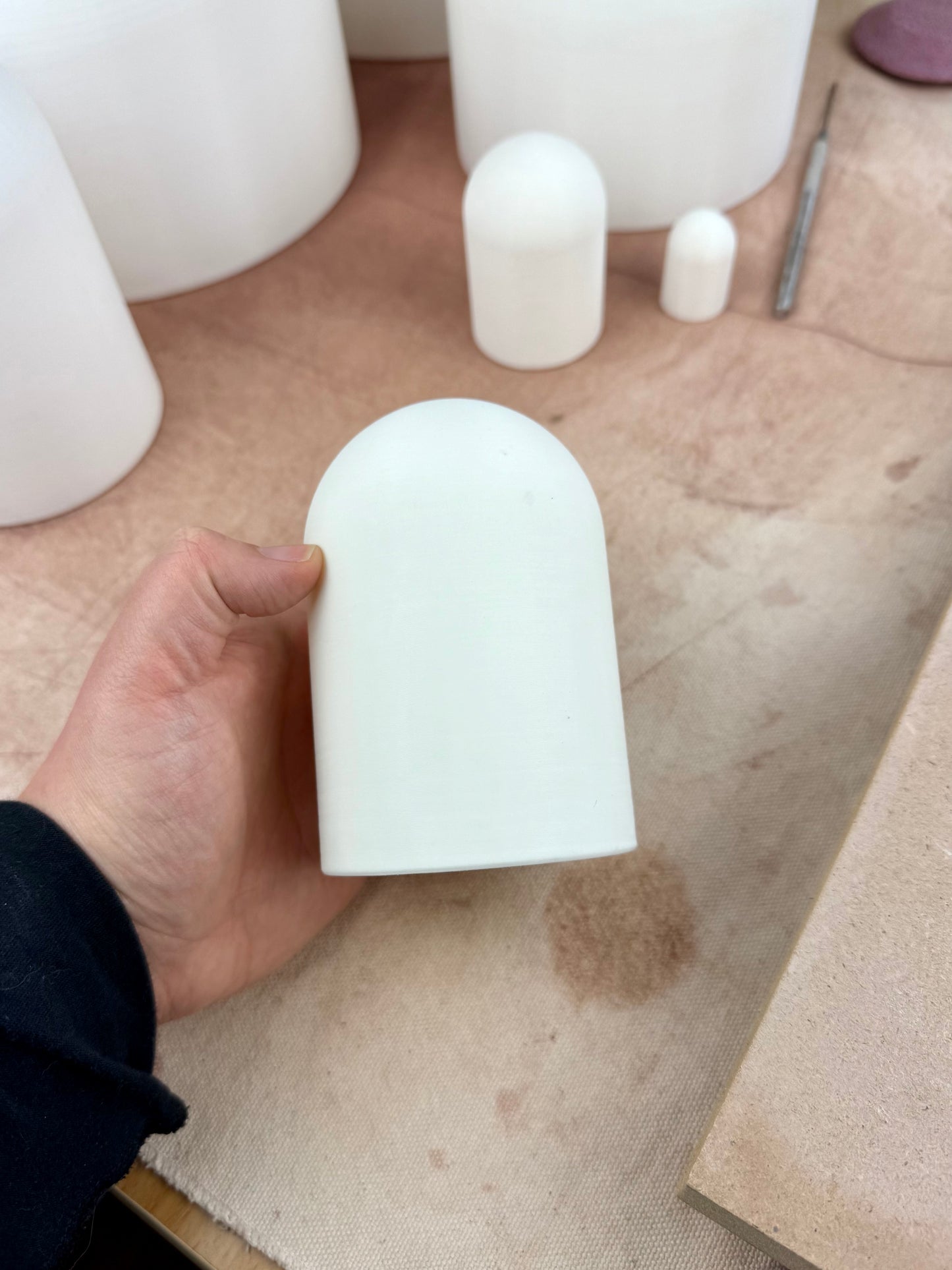 3" Dome Drape Form