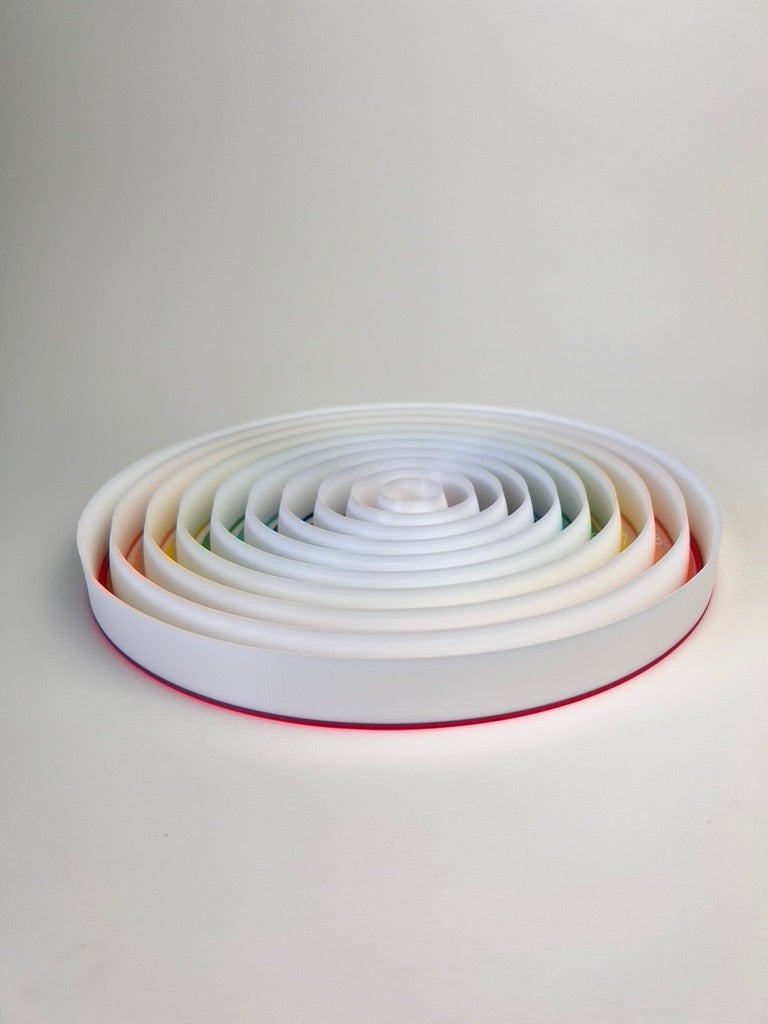 Rainbow Circle Clay Cutter Set