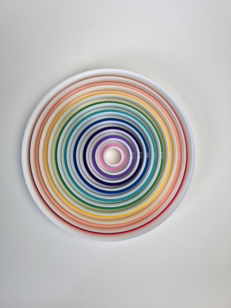 Rainbow Circle Clay Cutter Set