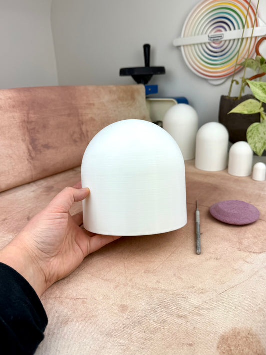 6" Dome Drape Form
