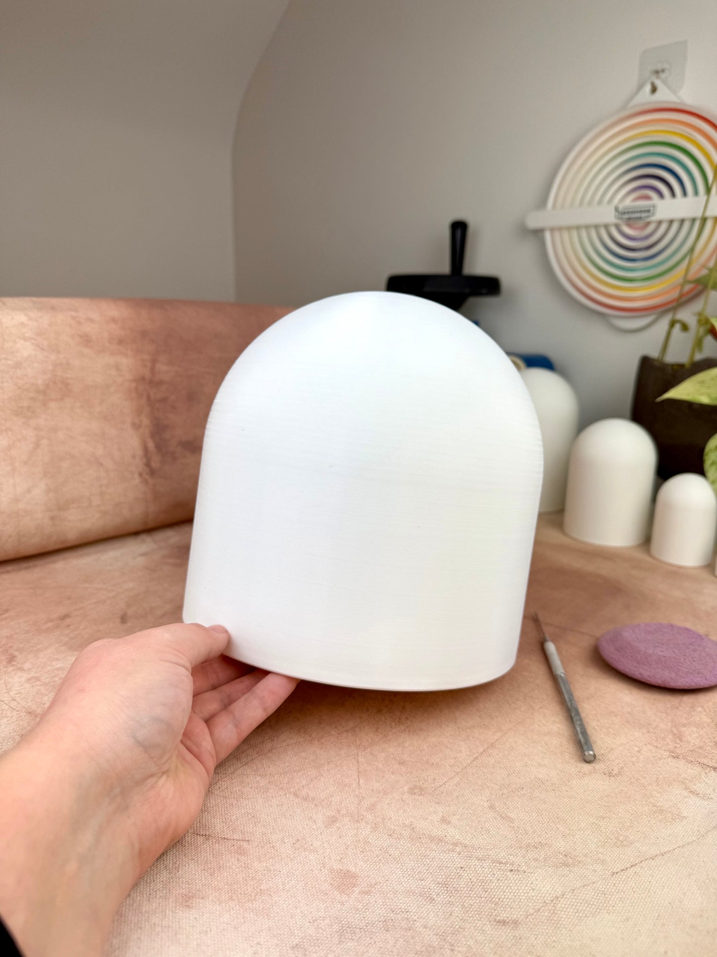 8" Dome Drape Form