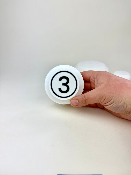 3" Krispy Puck Drape Forms